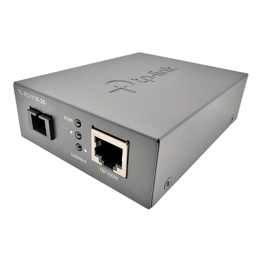 Conversor de Mídia Tp-Link Tl-FC111B-20 Wdm 10/100Mbps Monomodo 20KM
