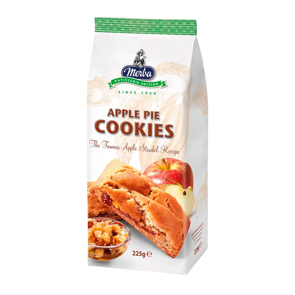 Biscoitos Merba Apple Pie 225G