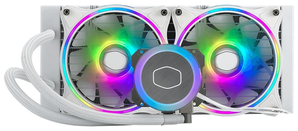Cooler para Cpu Cooler Master MasterLiquid Ml240 Illusion Branco Intel/AMD