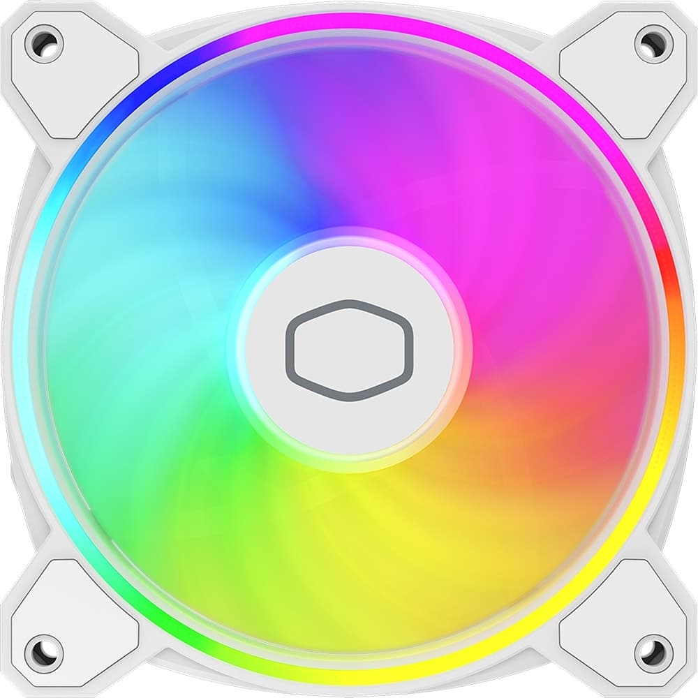 Cooler para Gabinete Cooler Master MasterFan Mf120 Halo 2 Branco