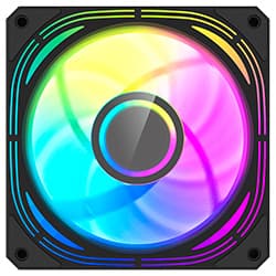 Cooler para Gabinete DarkFlash INF24T 12X12 PWM ARGB - Preto