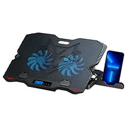 Cooler para Notebook Satellite A-Cp40 USB / 9" Até 17" - Preto