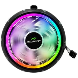 Cooler para Processador Macrovip MV-CPC2R RGB PWM Top Flow 120MM