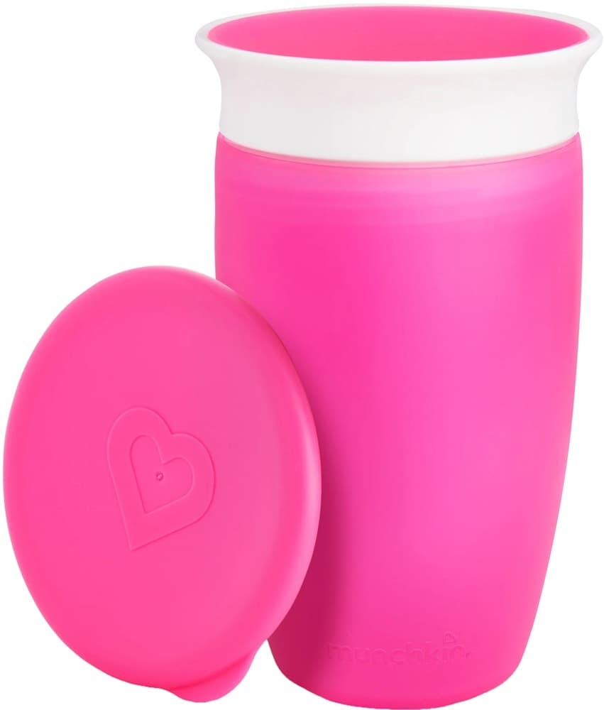Copo Antivazamento Munchkin Miracle 360° Rosa