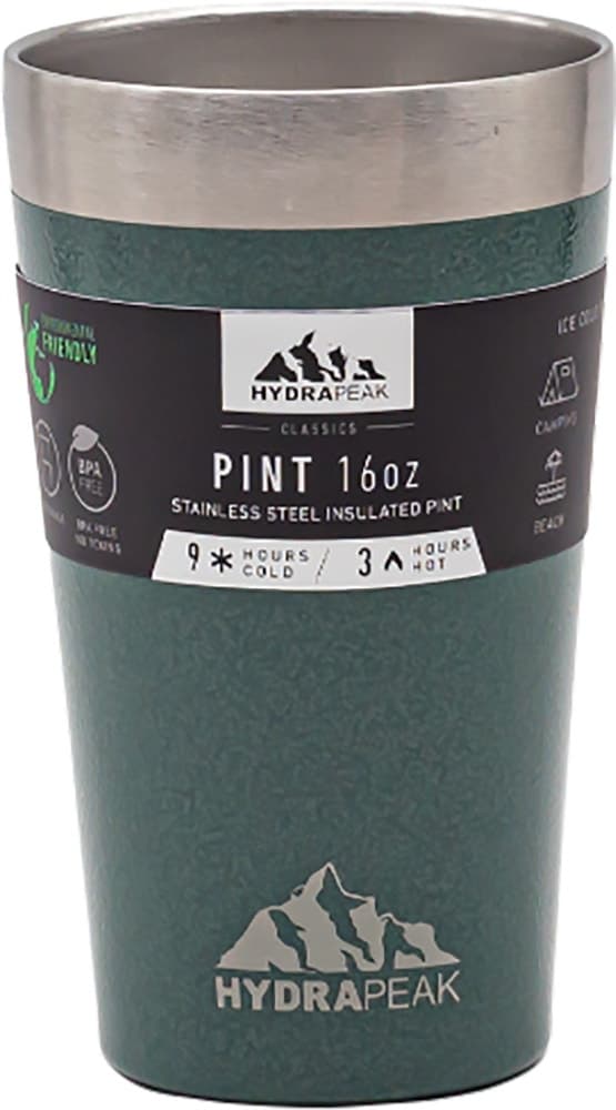 Copo Térmico Hydrapeak Pint 470ml Verde