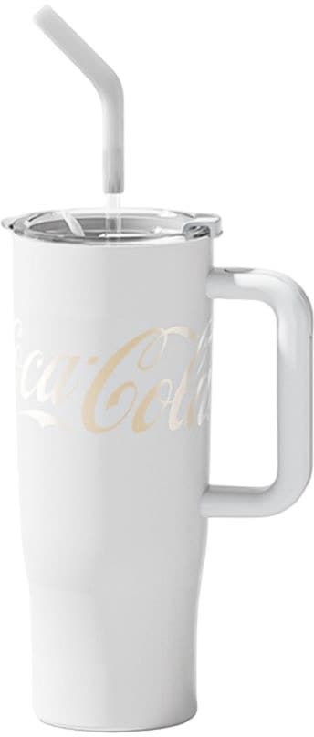 Copo Térmico Nonoo Coca Cola 1200mL Branco