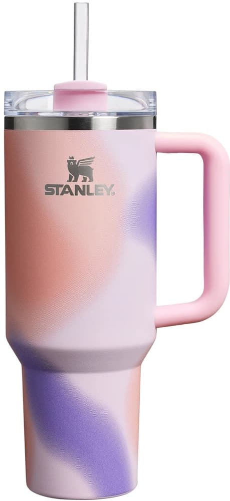 Copo Térmico Stanley Quencher H2.0 Tumbler 1.18L Rose Petal Motion