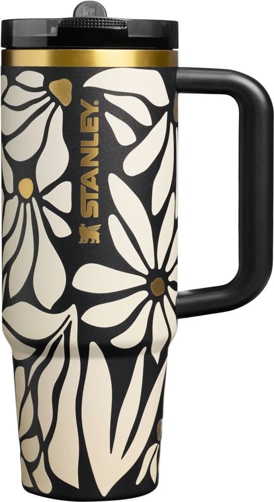 Copo Térmico Stanley Quencher Protour Tumbler 887mL Wild Blooms