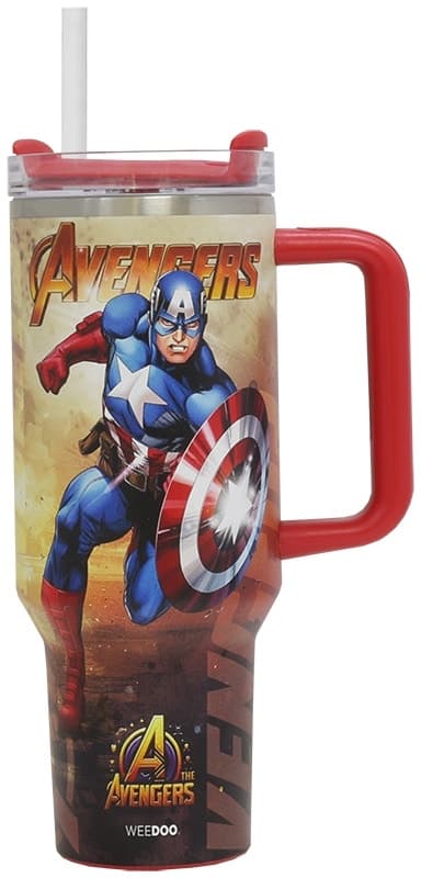 Copo Térmico Weedoo Avengers - Capitão América 1.2 Litros