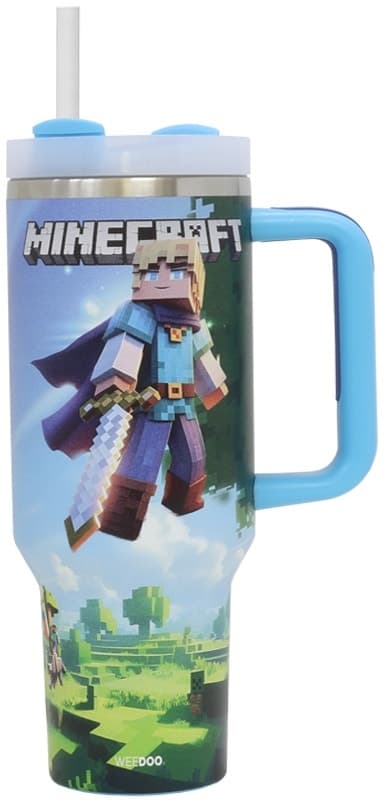 Copo Térmico Weedoo Minecraft 1.2 Litros