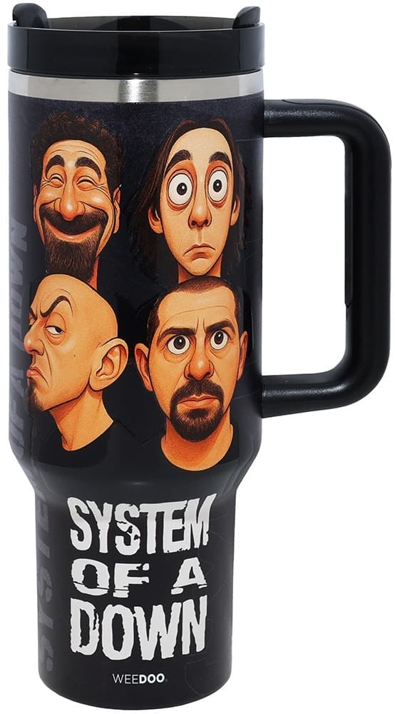 Copo Térmico Weedoo System of A Down (1.2L) Preto