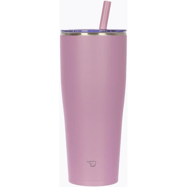Copo Térmico Zojirushi Sx-HA89HVM Com Canudo Encaixe Carro Inox 890ml Roxo Mauve