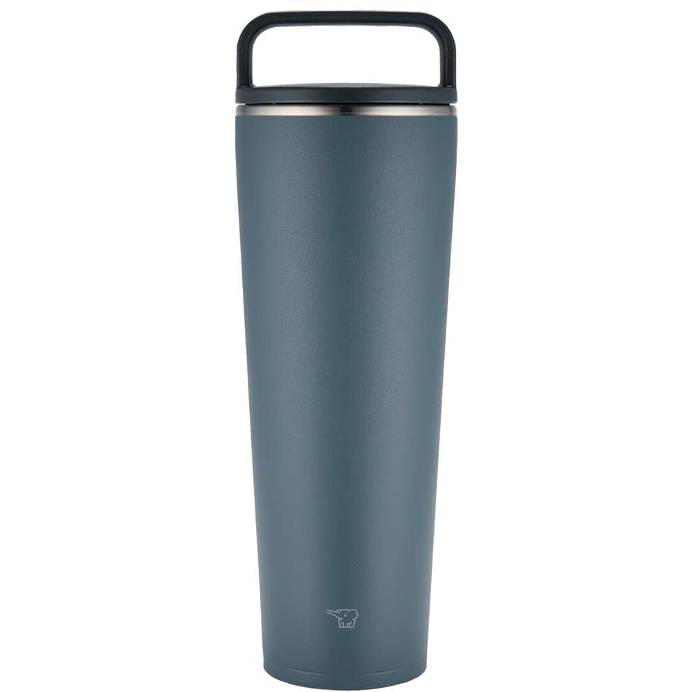 Copo Térmico Zojirushi Sx-LA89HHM com Alça Encaixe Carro Inox 890ml – Cinza