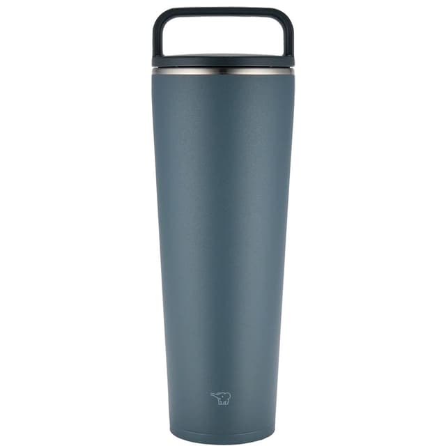 Copo Térmico Zojirushi Sx-LA89HHM com Alça Encaixe Carro Inox 890ml – Cinza