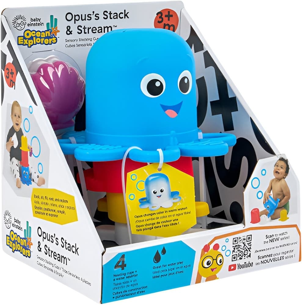 Copos Sensoriais Empilháveis Stack And Stream Baby Einstein