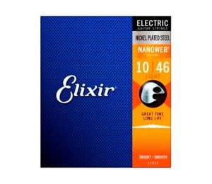 Corda para Guitarra Elixir 0.10 Nanoweb