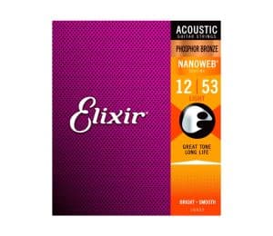 Corda para Violão Elixir 0.12 Phosphor Bronze