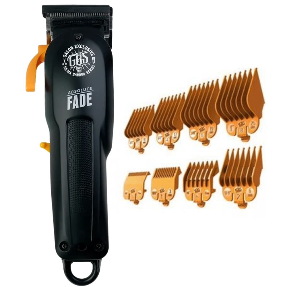 Cortador de Cabelo Gama Gbs Absolute Fade 2V Preto