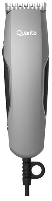 Cortador de Cabelo Quanta Qtce50 2V Cinza/Preto
