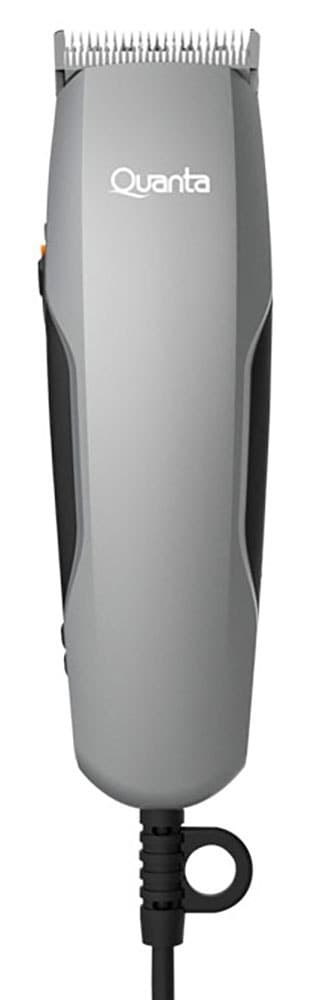 Cortador de Cabelo Quanta Qtce50 com Fio Bivolt Cinza/Preto