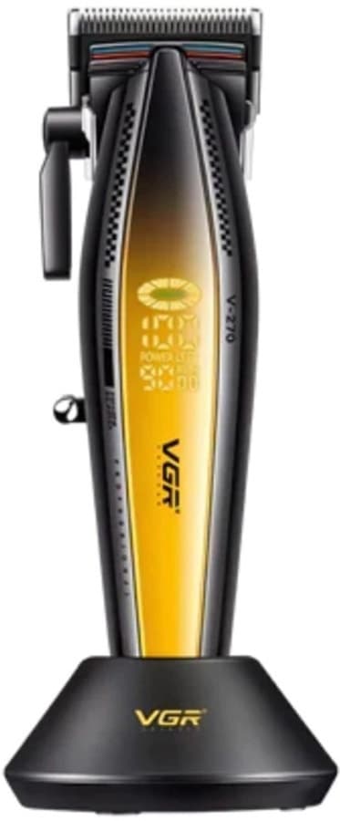 Cortador de Cabelo Vgr V-270 High Speed Preto/Dourado