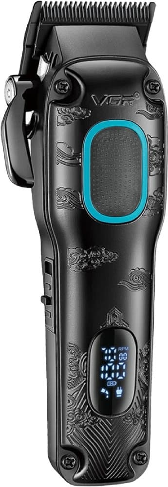 Cortador de Cabelo Vgr V-016 Preto/Verde