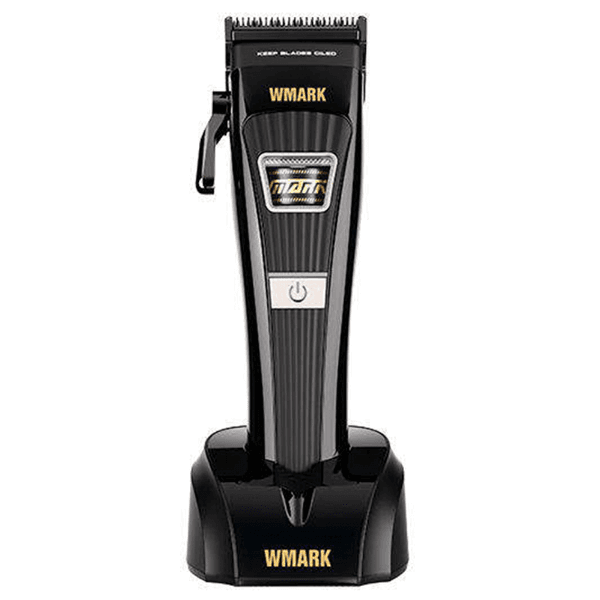 Cortador de Cabelo Wmark Ng-V1 8500Rpm 2500Mah Com Acessórios Recarregável Preto
