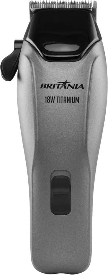 Cortador de Cabelos Britania 18W Titanium BCR18T - 220V/60hz