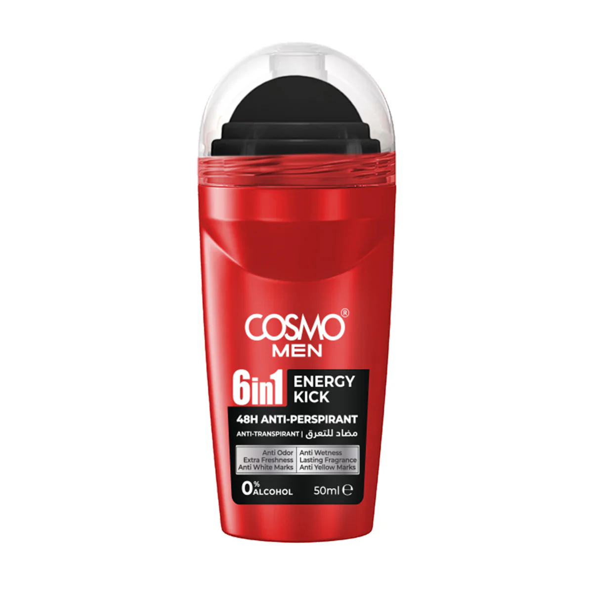 Desodorante Cosmo Men 6En1 Energy Kick 50ml