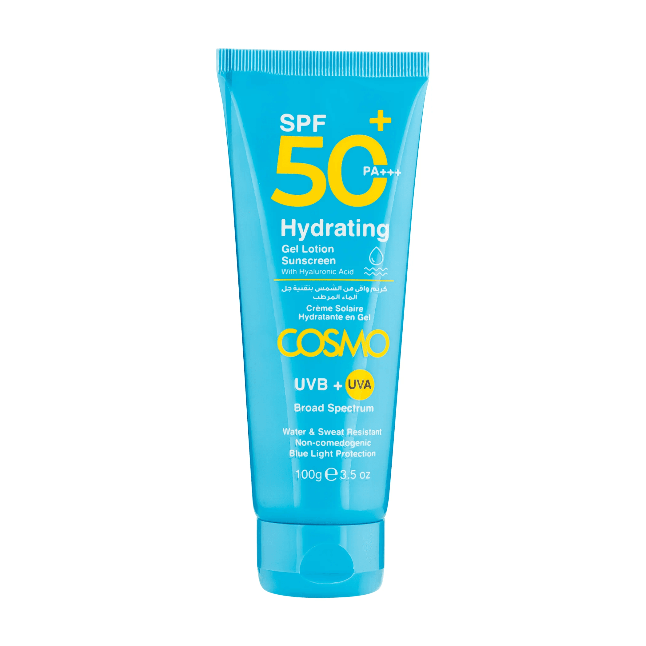 Cosmo Loção Protetora Solar Hidratante Gel Loção FPS50+ 100G