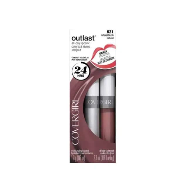 Covergirl Labial Outlast Lip Wand Cremoso Natural Blush 621