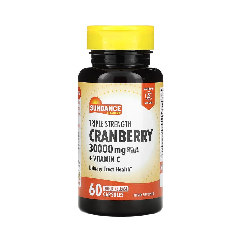 Cranberry Sundance Ultra Triple Strength 15.000Mg 60 Cápsulas