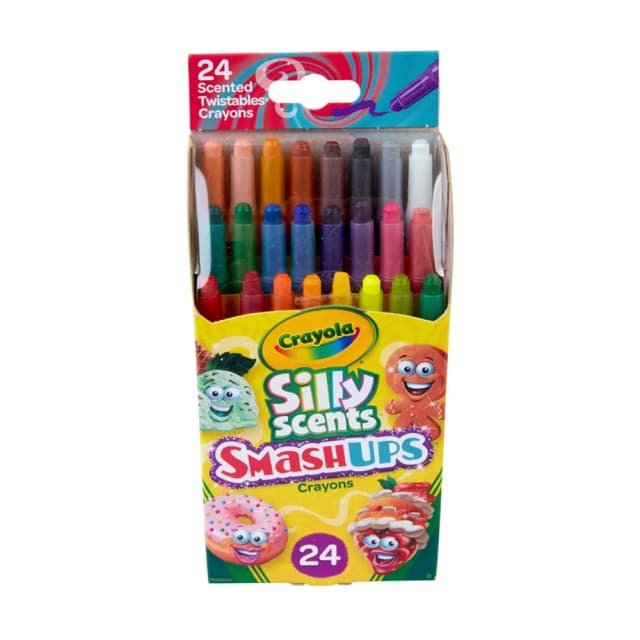 Conjunto de 24 Giz de Cera Aromáticos Crayola