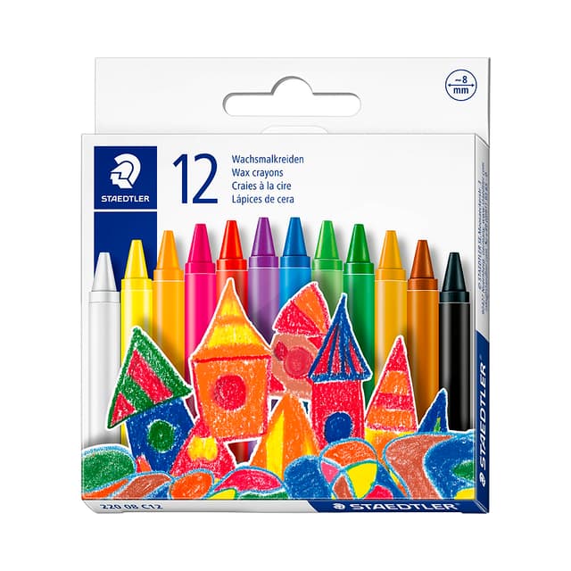 Giz de Cera Staedtler 220 08 C12 12 Unidades