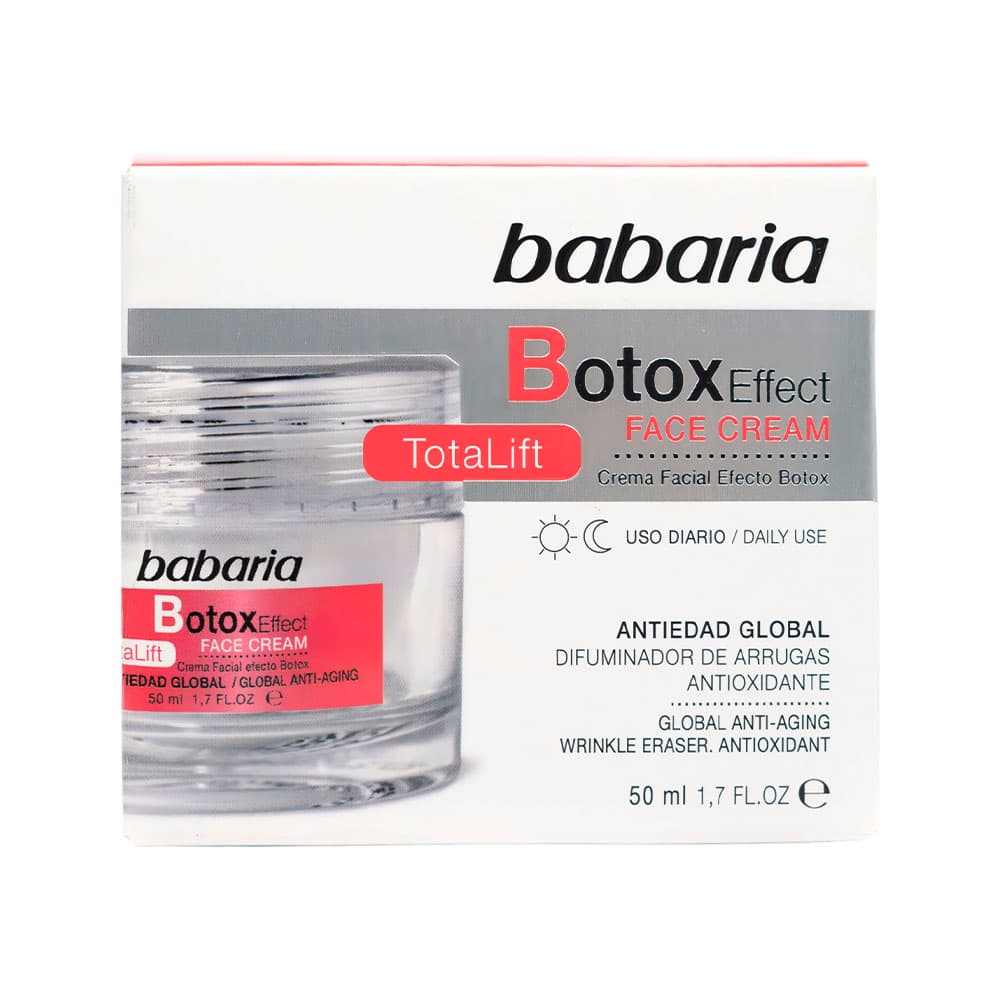 Creme Facial Babaria Botox Effect 50ml