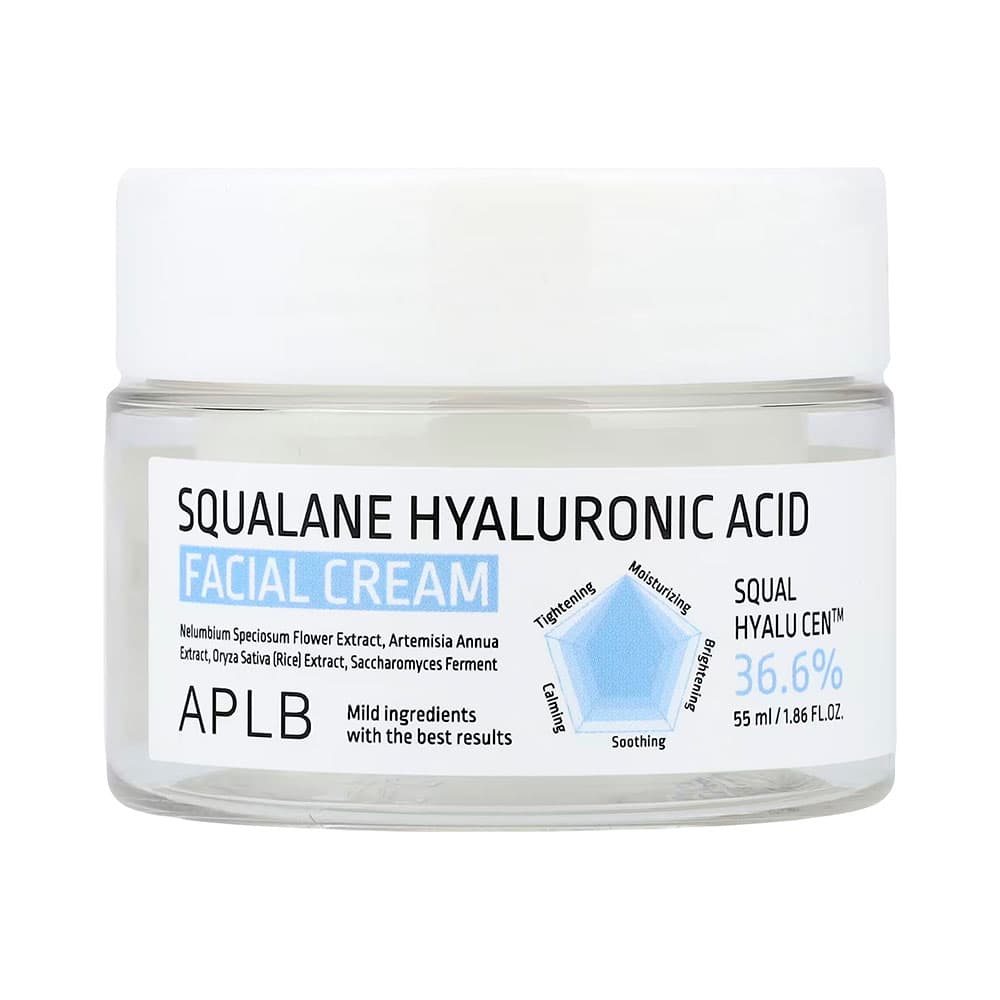 Creme Facial Aplb Squalane Hyaluronic Acid 55ml