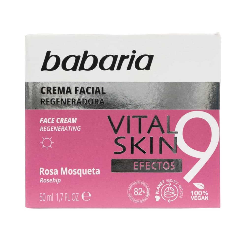 Creme Facial Babaria 9 Efeitos Rosa Mosqueta 50ml