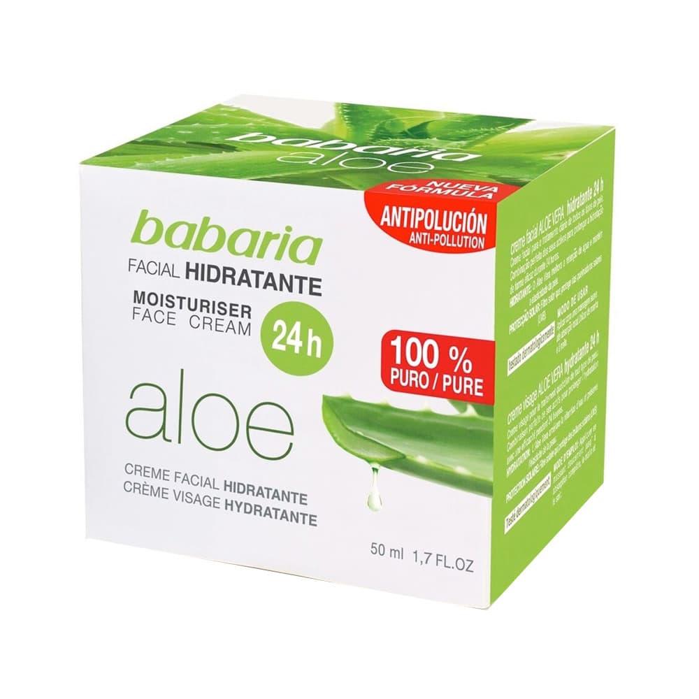 Creme Facial Babaria Aloe 50ml