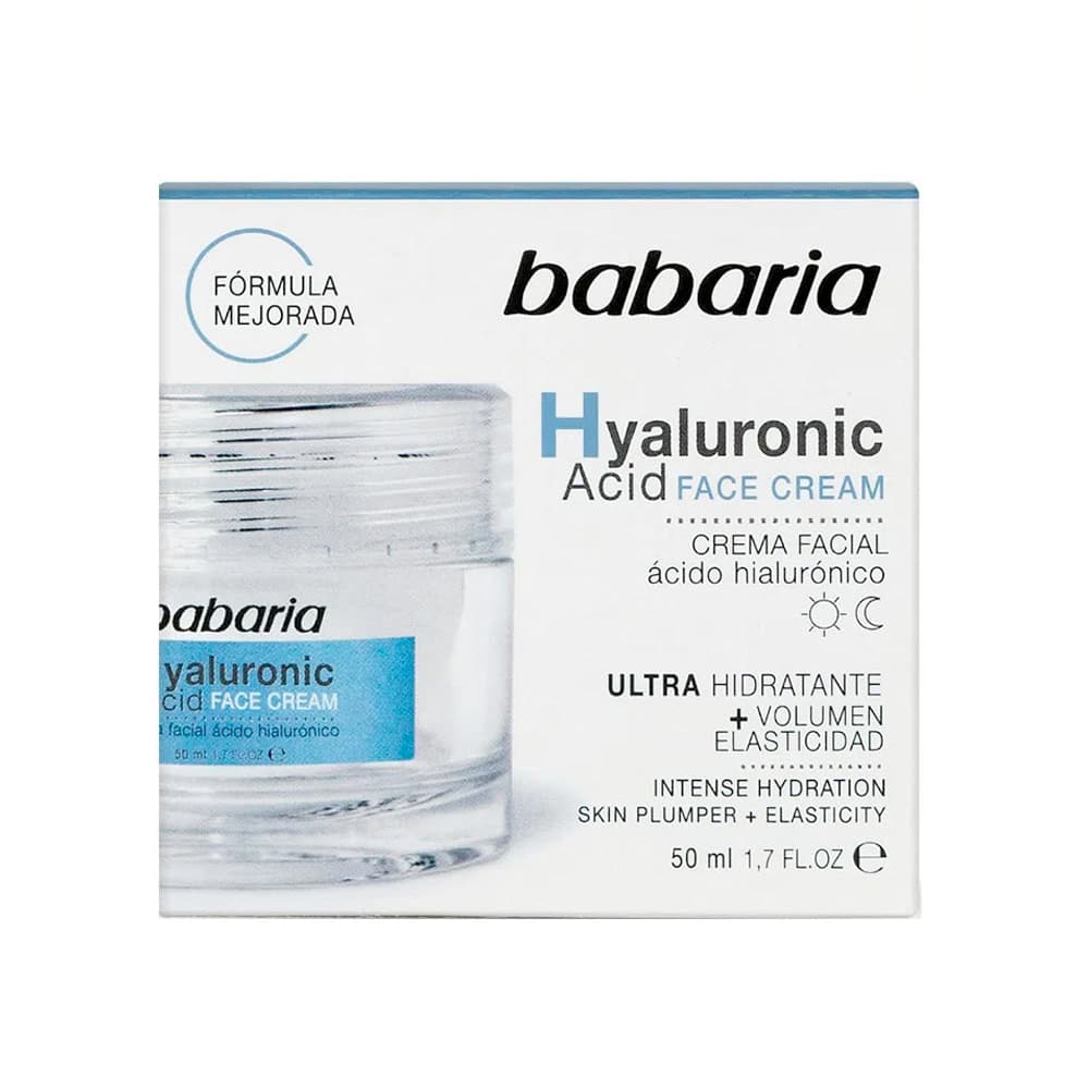 Creme Facial Babaria Hyaluronic 50ml