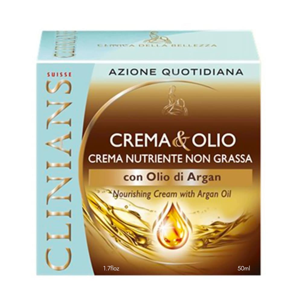 Clinians Creme e Óleo Nutriente Não Gorduroso 50ml