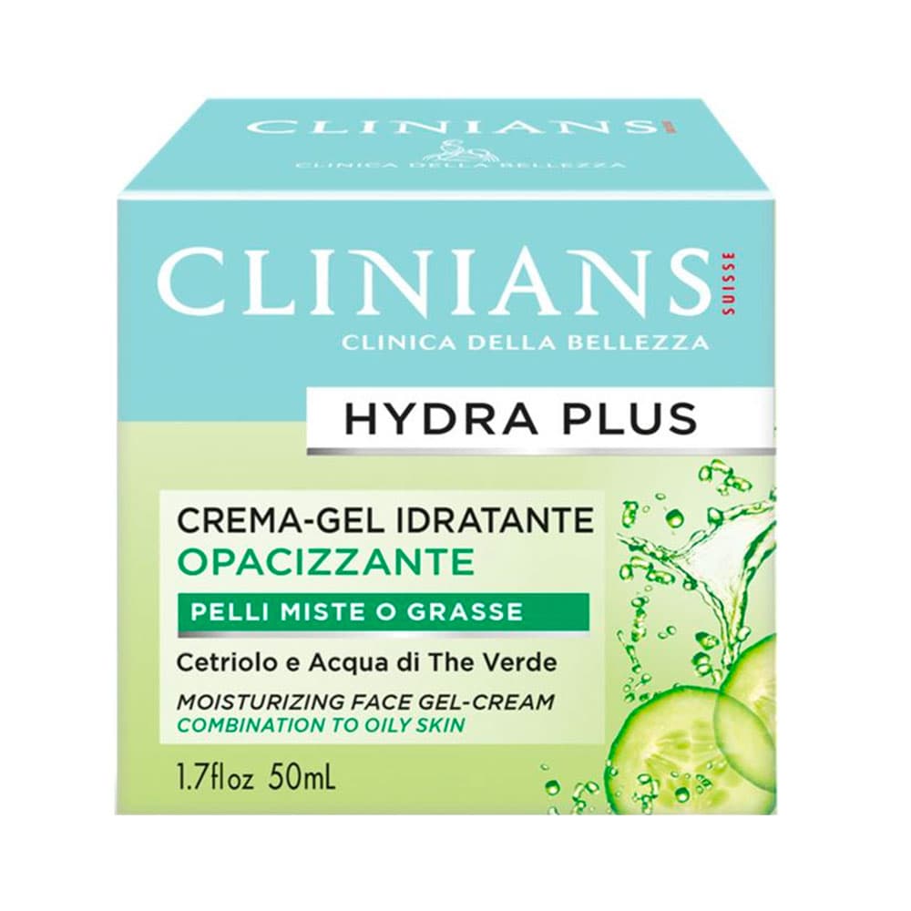 Clinians Hydra Plus Gel Opacizzante Creme Facial 50ml