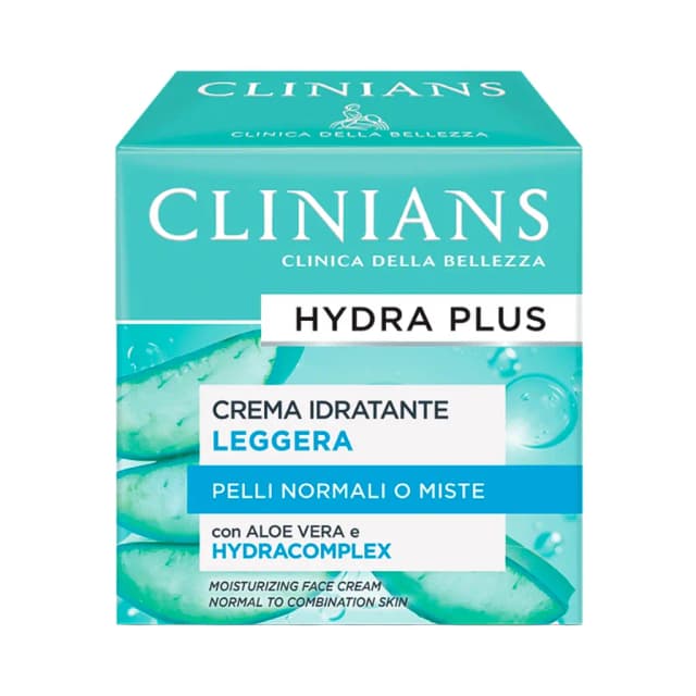 Creme Facial Clinians Hydra Plus Hidratante Leve - 50ml
