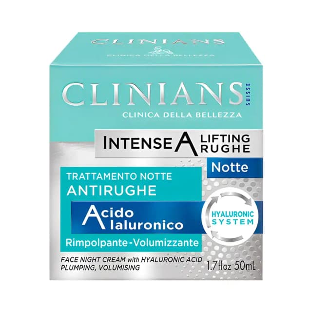 Creme Facial Clinians Intense A Lifting Rugas Noite 50ml