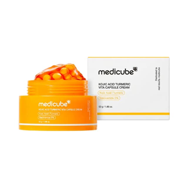 Creme Facial Medicube Kojic Acid Turmeric Vita Capsule - 53G