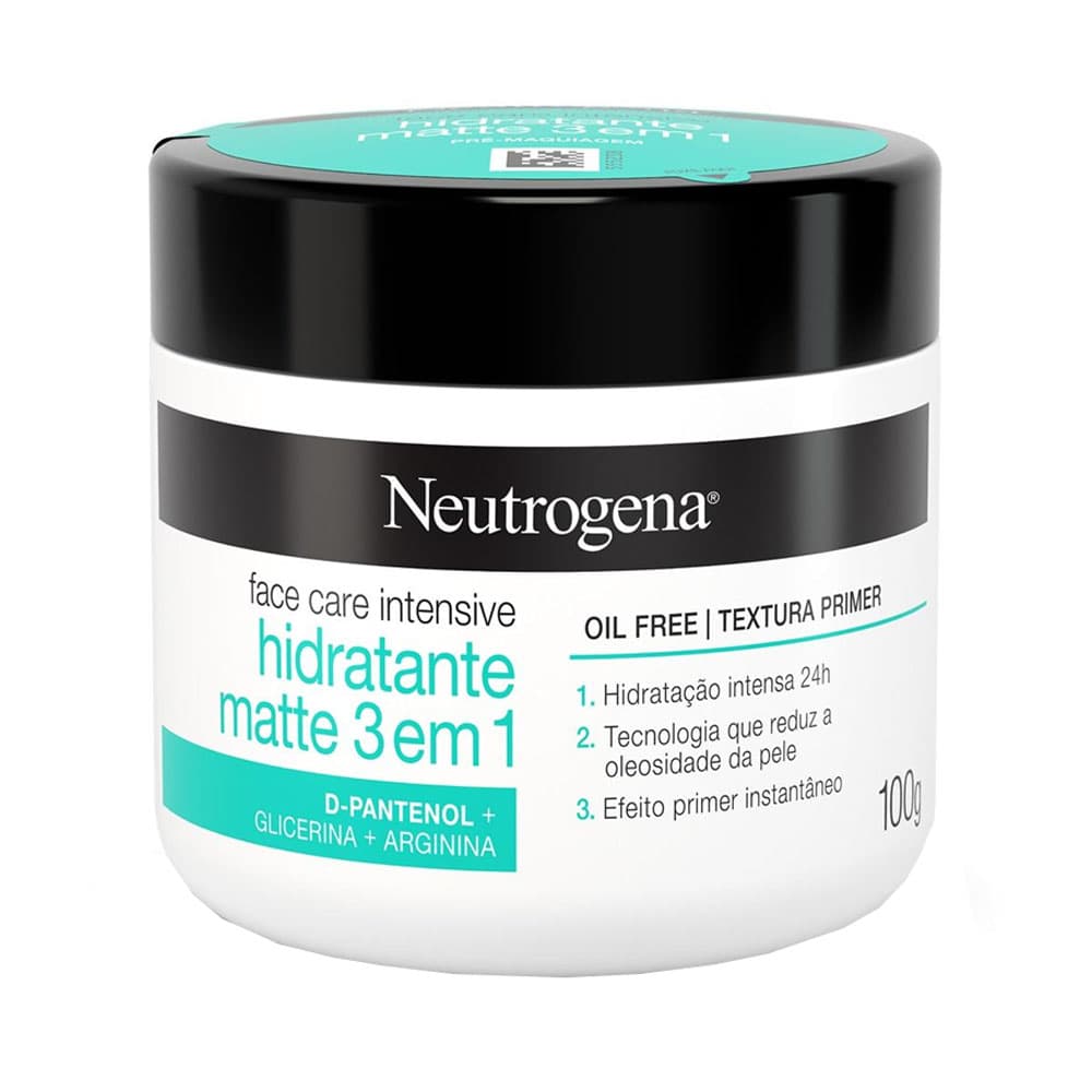 Creme Facial Neutrogena Mate 3 Em 1 100G