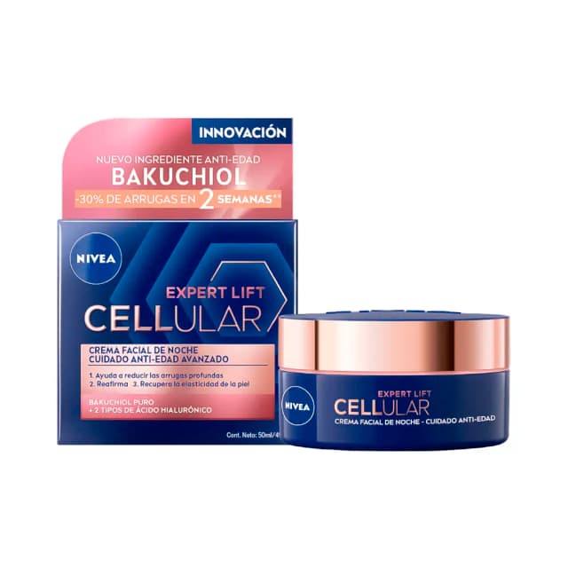 Creme Facial Nivea Cellular Expert Lift Noite 50ml