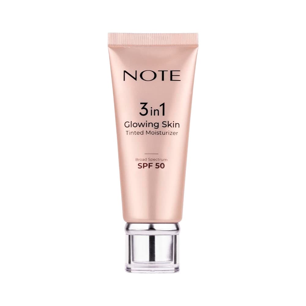Hidratante Facial Note 3 Em 1 Glowing Skin Tinted Moisturizer Spf50 30ml