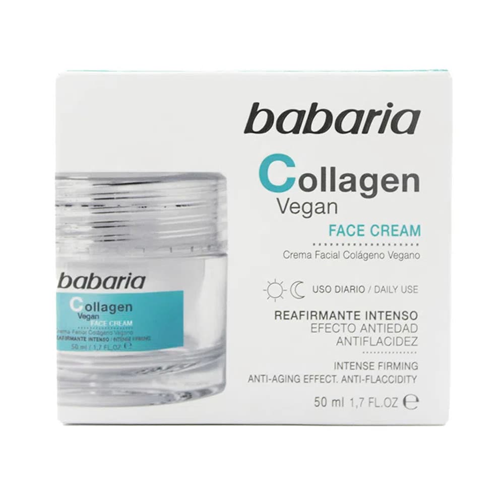 Creme Facial Babaria Colágeno Vegano Reafirmante 50ml