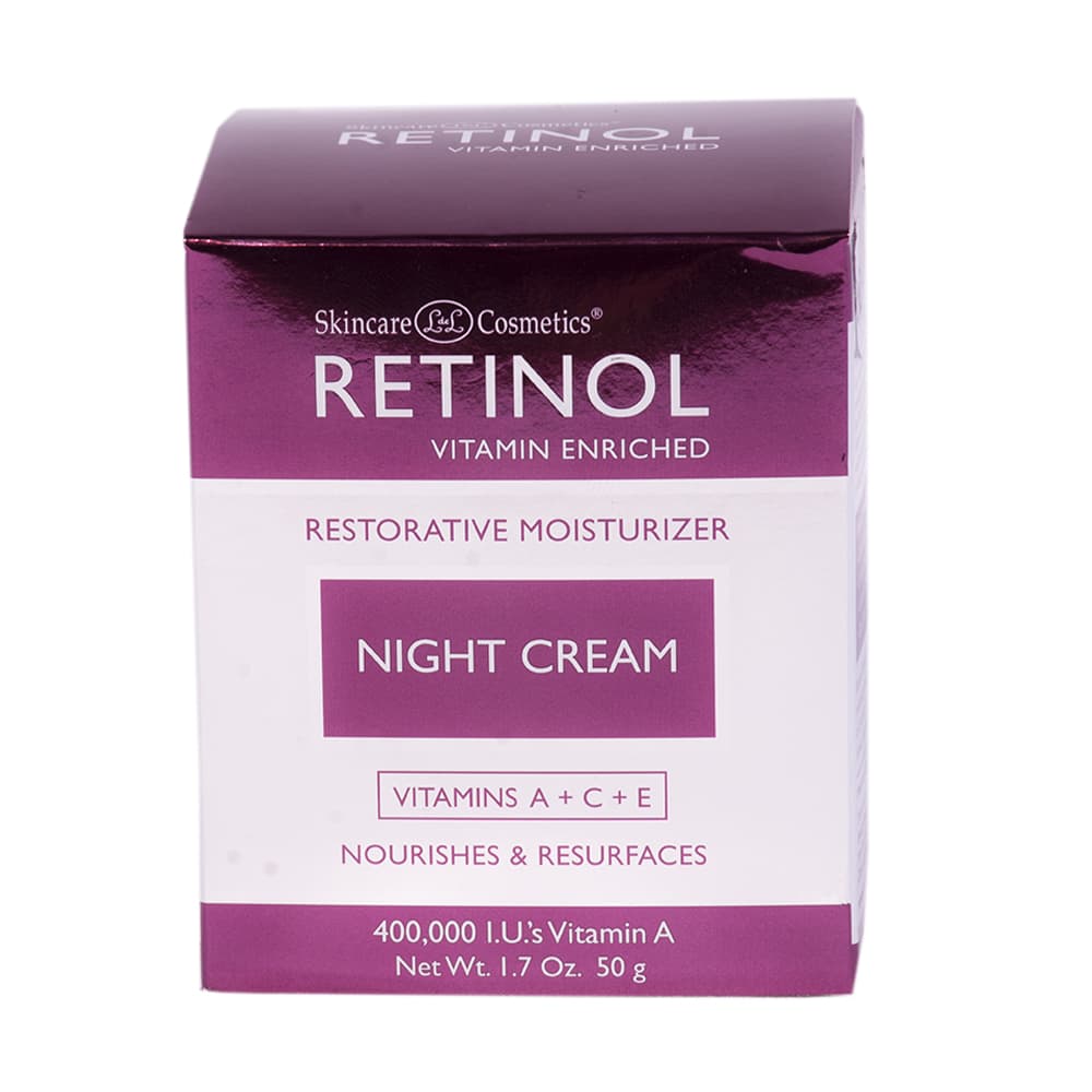 Creme Facial Retinol Vitamina A Noite 50G