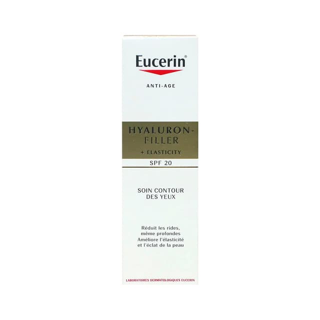 Creme para Contorno Dos Olhos Eucerin Hyaluron-Filler + Elasticity 15ml